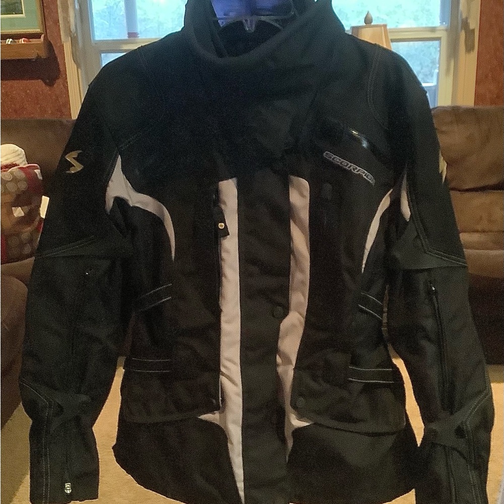 Scorpion women’s XDR motorcycle touring jacket multi layer Large perfect